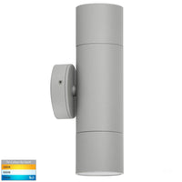 Thumbnail for 240v Tivah Up & Down Wall Pillar Light Silver