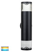 HV1089T-BLK-240V - Highlite Black TRI Colour Up & Down Wall Pillar Lights