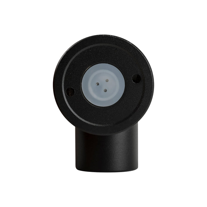 HV1127MR11NW - Mini Tivah Black Fixed Down Wall Pillar Lights