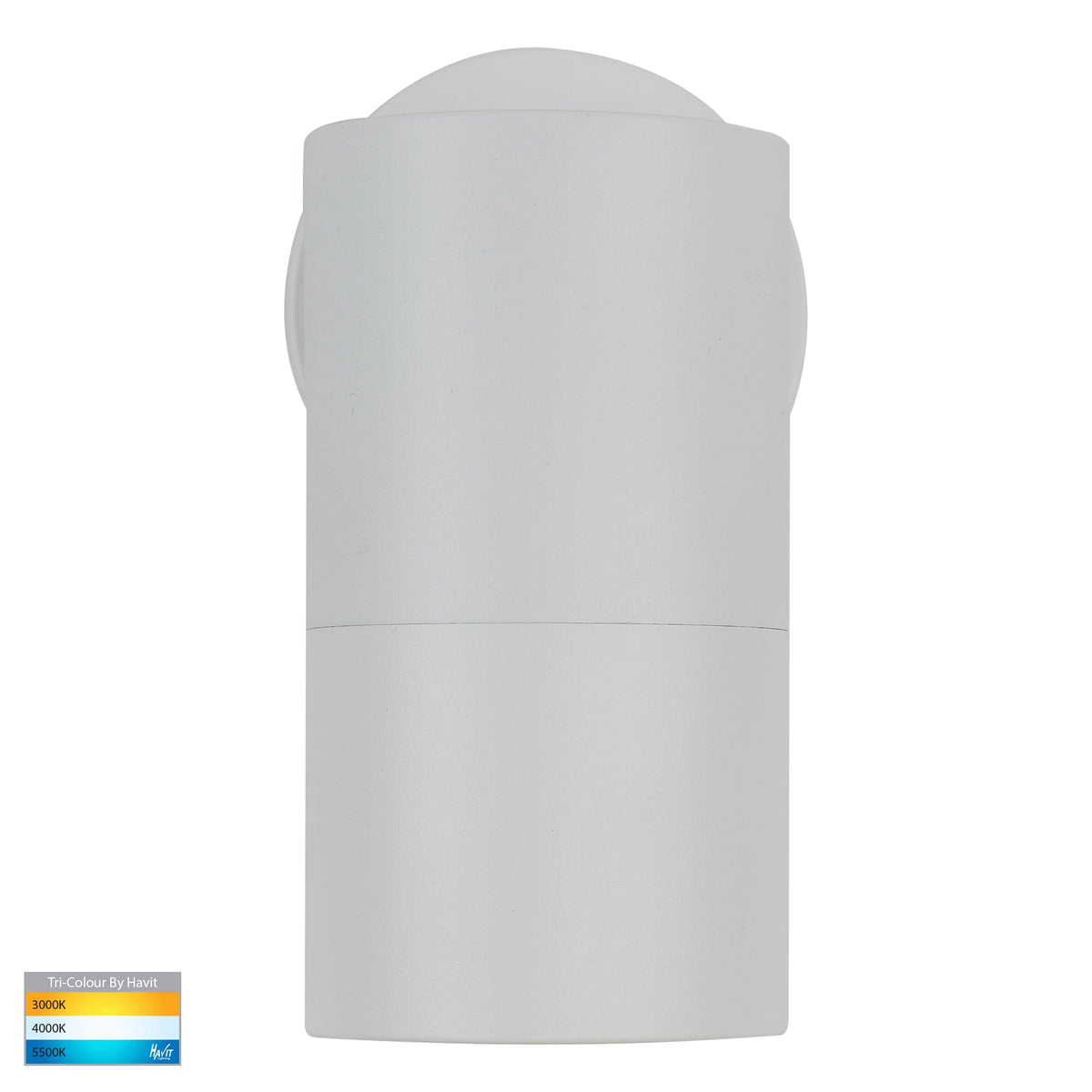 HV1135T-HV1137T - Tivah White TRI Colour Fixed Down Wall Pillar Lights