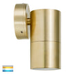 HV1155T-HV1157T - Tivah Solid Brass TRI Colour Fixed Down Wall Pillar Lights