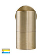 HV1155T-HV1157T - Tivah Solid Brass TRI Colour Fixed Down Wall Pillar Lights