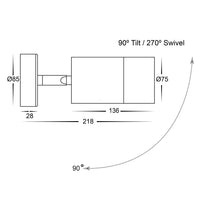 Thumbnail for HV1208T Dimensions