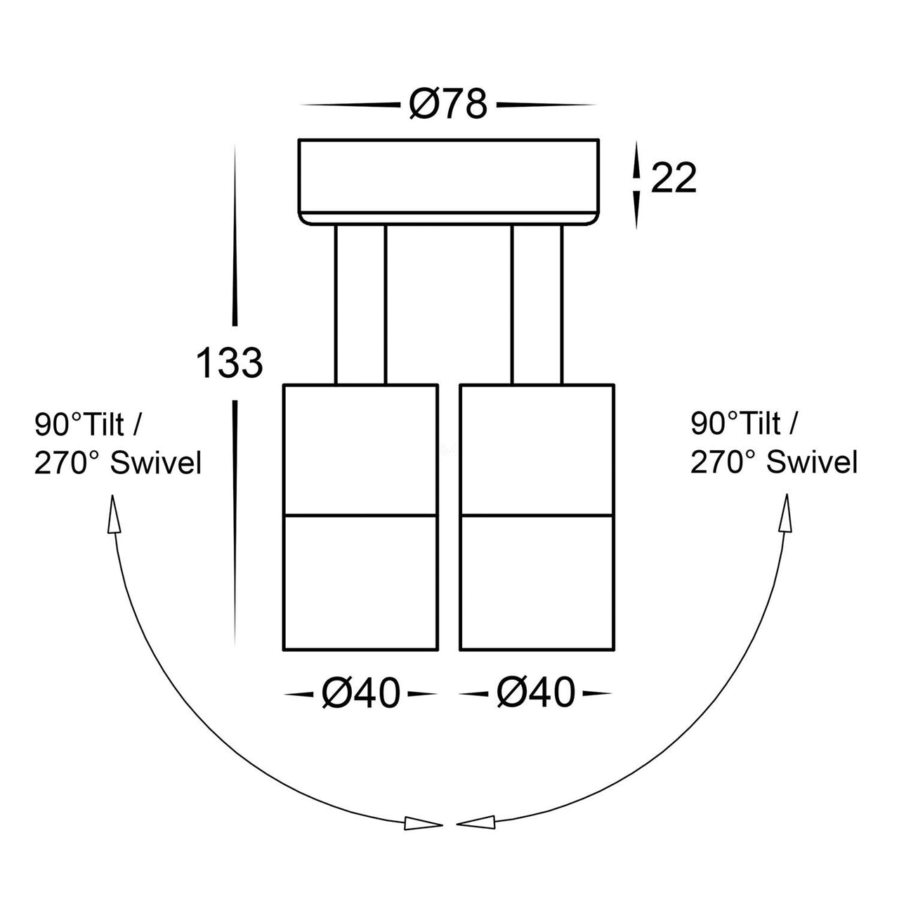 HV13X7MR11 Dimensions