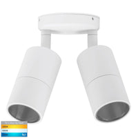 Thumbnail for 240v Tivah Double Adjustable Wall Pillar Light White