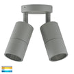 HV1345T-HV1347T - Tivah Silver TRI Colour Double Adjustable Wall Pillar Lights