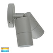 HV1345T-HV1347T - Tivah Silver TRI Colour Double Adjustable Wall Pillar Lights
