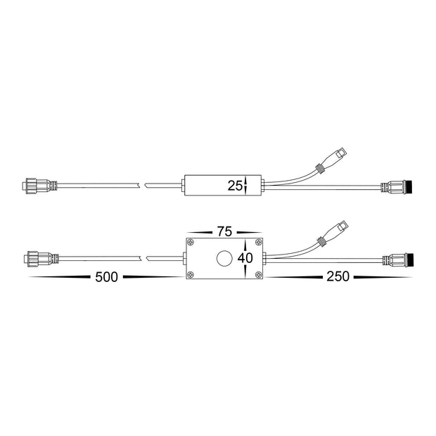 HV1428RGBCW-REC - Reciever to suit Spitze Black WIFI RGBCW LED Garden Spike Light Kit