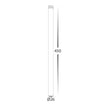 HV1435-P-AB - Antique Brass Extension Post