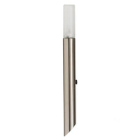 Thumbnail for 12v DC Vidro Garden Spike Light with Frosted Glass Diffuser Stainless Steel in Daylight
