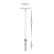 HV1453T-CP - Bitta Solid Copper 3w LED Garden Spike Light