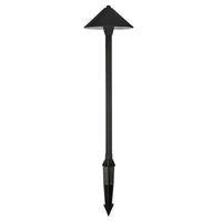 Thumbnail for 12v DC Forn Bollard Light with Spike - 225mm Spike Antique Brass in 5500K