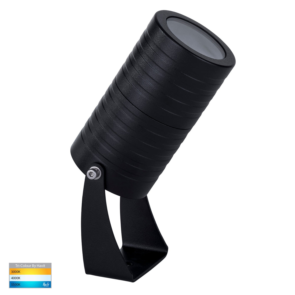 HV1462T-BLK - Nova Aluminium Black 5w LED Garden Spike Light