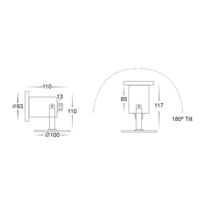 HV1491RGBW - Onder 316 Stainless Steel RGBW LED Pond Light