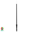 HV1514RGBCW-BLK-24V - Drique Aluminium Black Bollard Light With Spike
