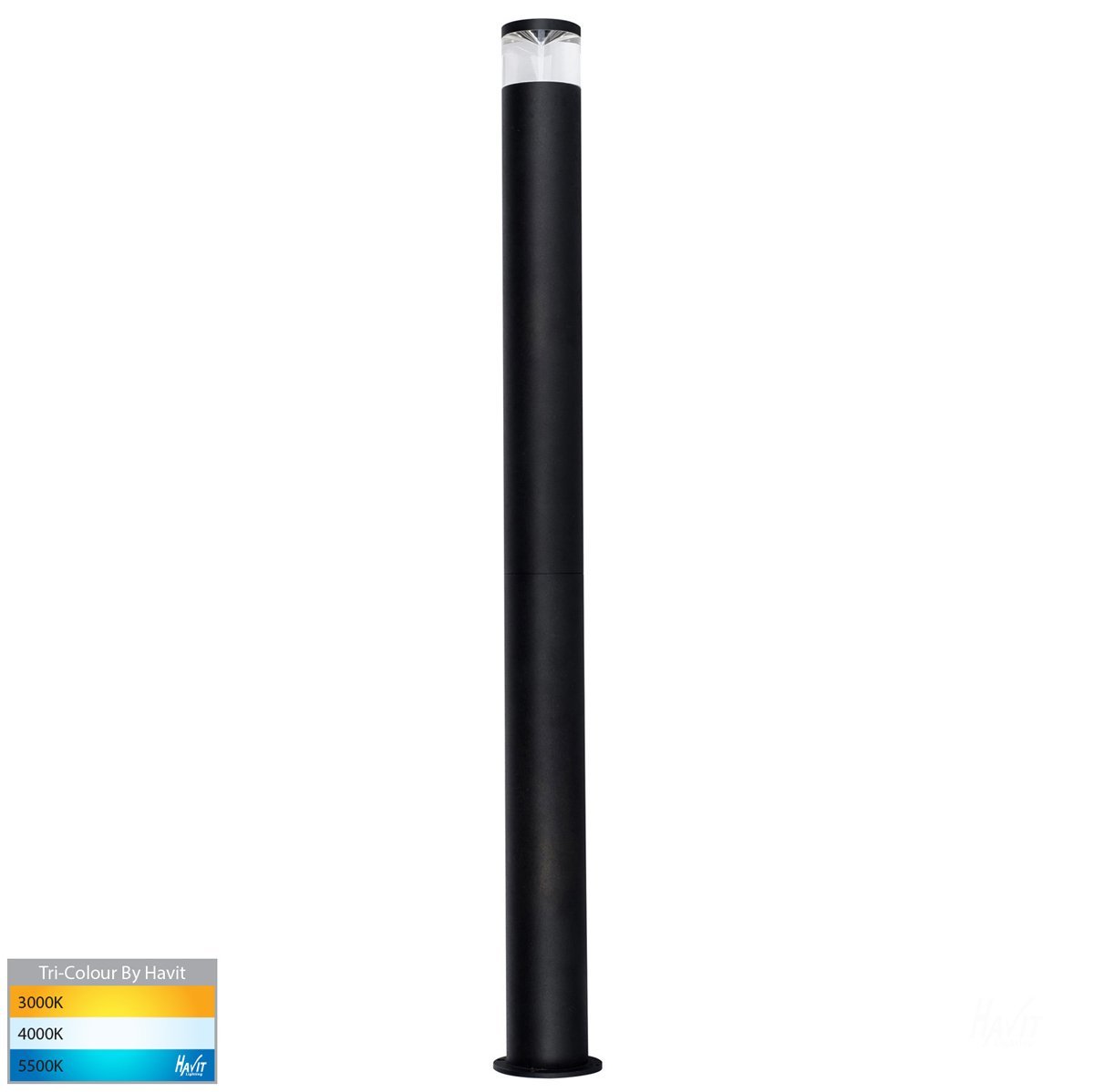 Highlite Black Bollard Extension - Used for HV1601-BLK or HV1602-BLK