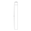 HV1626T-BLK - Highlite Black LED Bollard Light