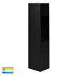 HV1630T-BLK-240V-SQ | HV1630T-BLK-24V-SQ- Fedor Square Aluminium Black Tri Colour LED Bollard Light