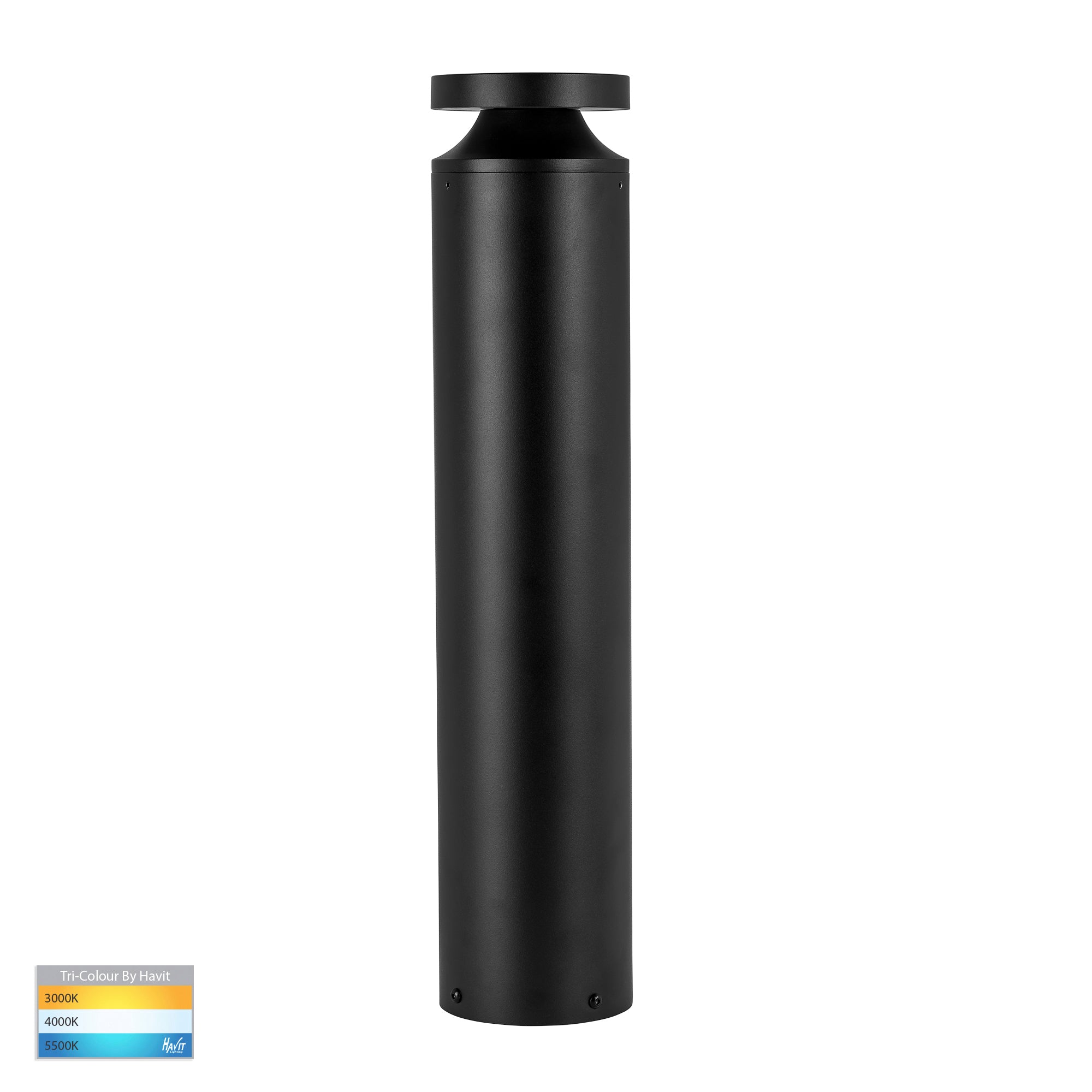 HV1638T-BLK - Noray 570mm Black LED Bollard Light