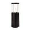 HV1641W-BLK - Prisma Black Round Bollard - 670mm