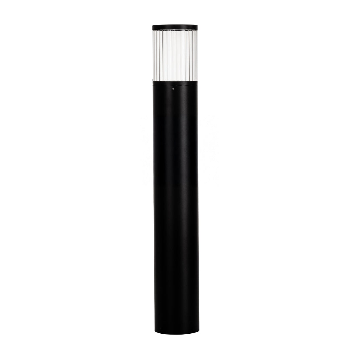 HV1642W-BLK - Prisma Black Round Bollard - 970mm