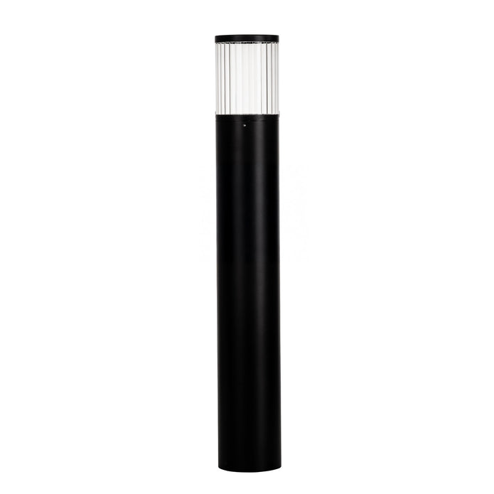 HV1642W-BLK - Prisma Black Round Bollard - 970mm