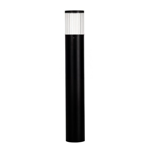 HV1642W-BLK - Prisma Black Round Bollard - 970mm