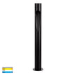 HV1660T-BLK - Fedor Black Round Bollard - 600mm