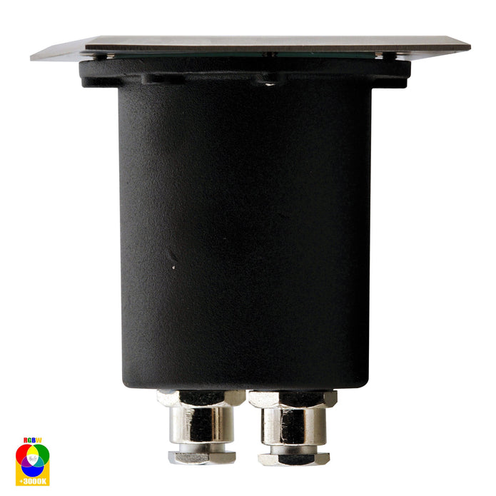 HV1701RGBW - Metro Square 316 Stainless Steel RGBW Inground Light