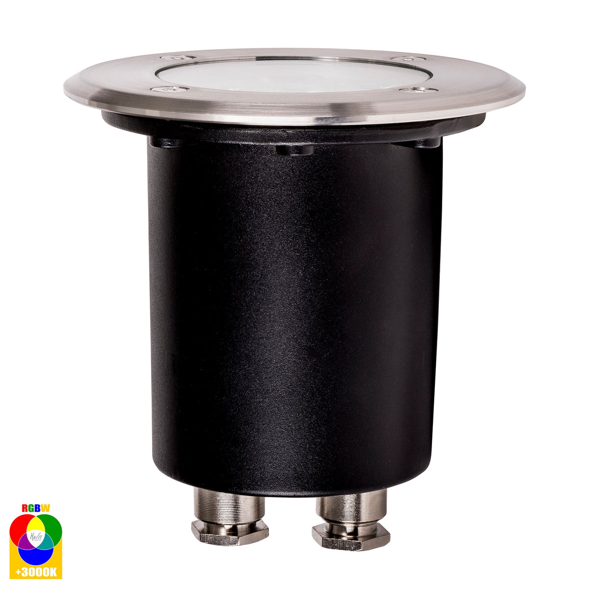 HV1801RGBW - Metro Round 316 Stainless Steel RGBW Inground Lights