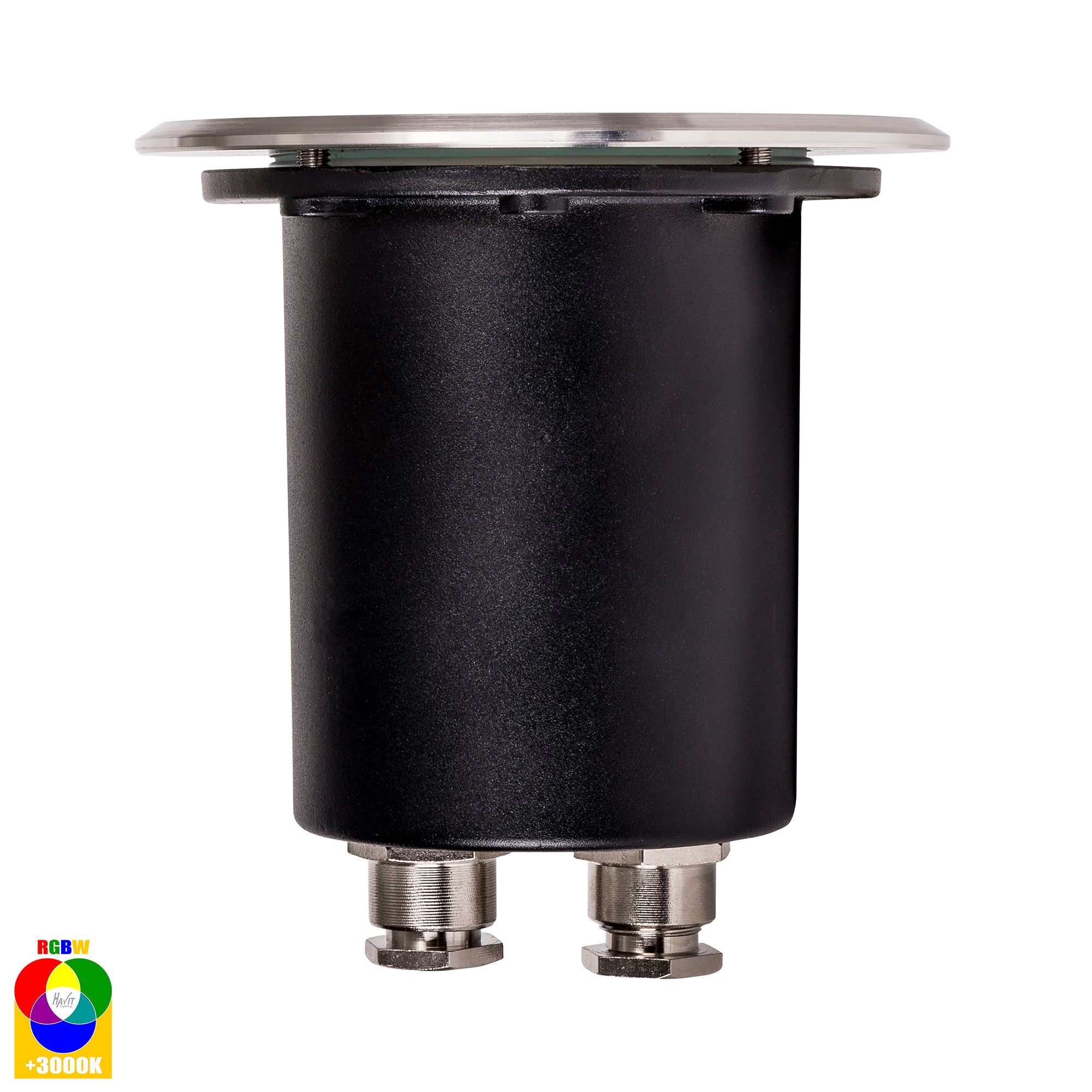 HV1801RGBW - Metro Round 316 Stainless Steel RGBW Inground Lights
