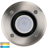 Thumbnail for Metro In-ground Uplighter Round, 120mm 316 Stainless Steel Face