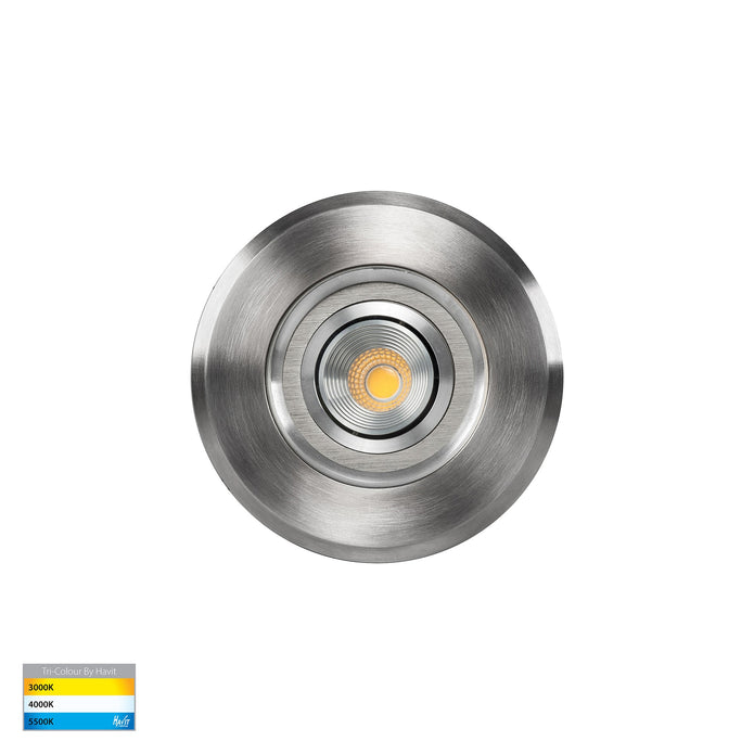 HV1827T - Toldo 316 Stainless Steel Adjustable 3w LED Inground Light
