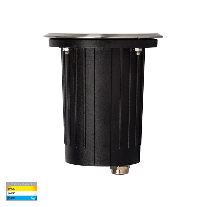 HV1827T - Toldo 316 Stainless Steel Adjustable 3w LED Inground Light