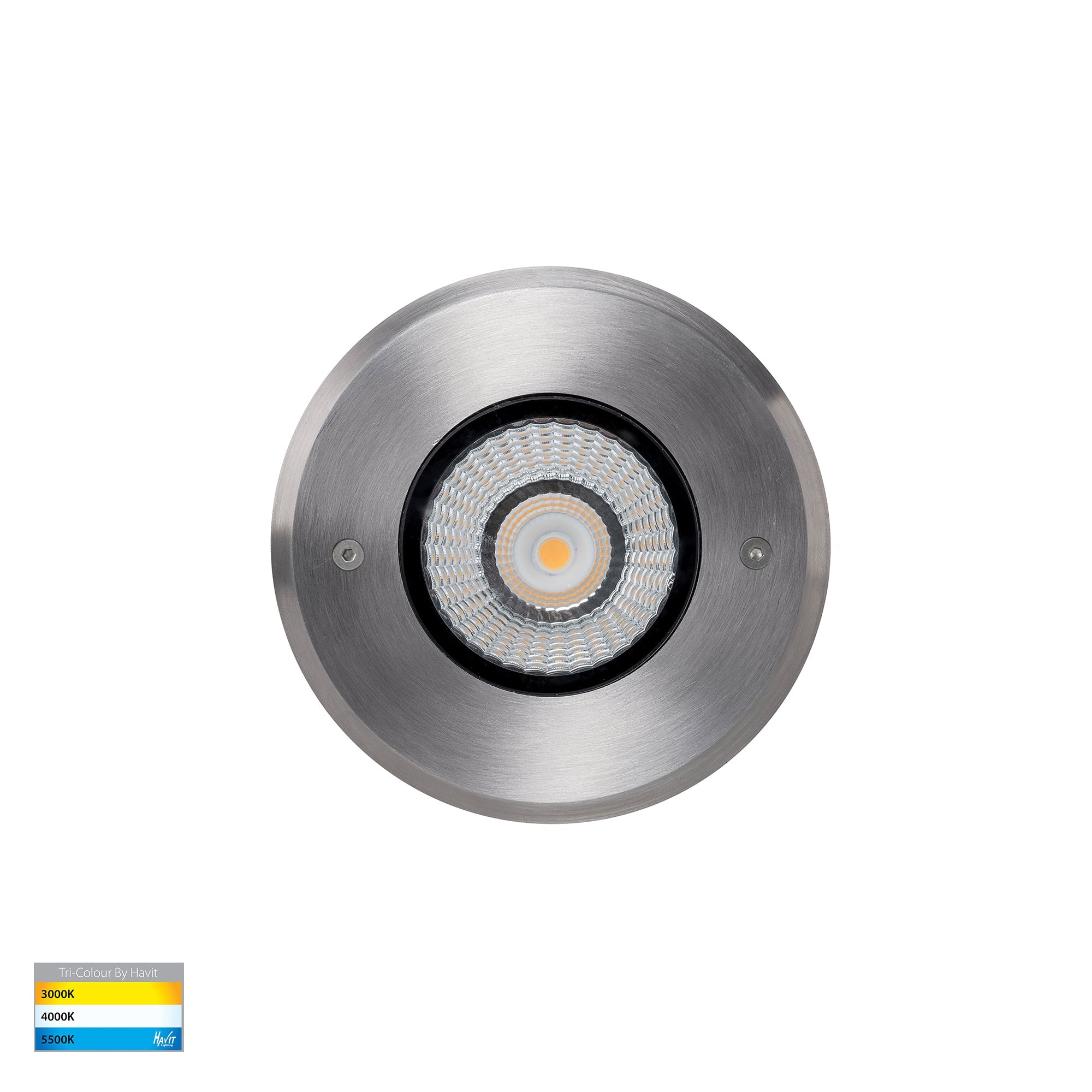 HV1831T-12V | HV1831T-240V - Klip 316 Stainless Steel 7w LED Inground Light