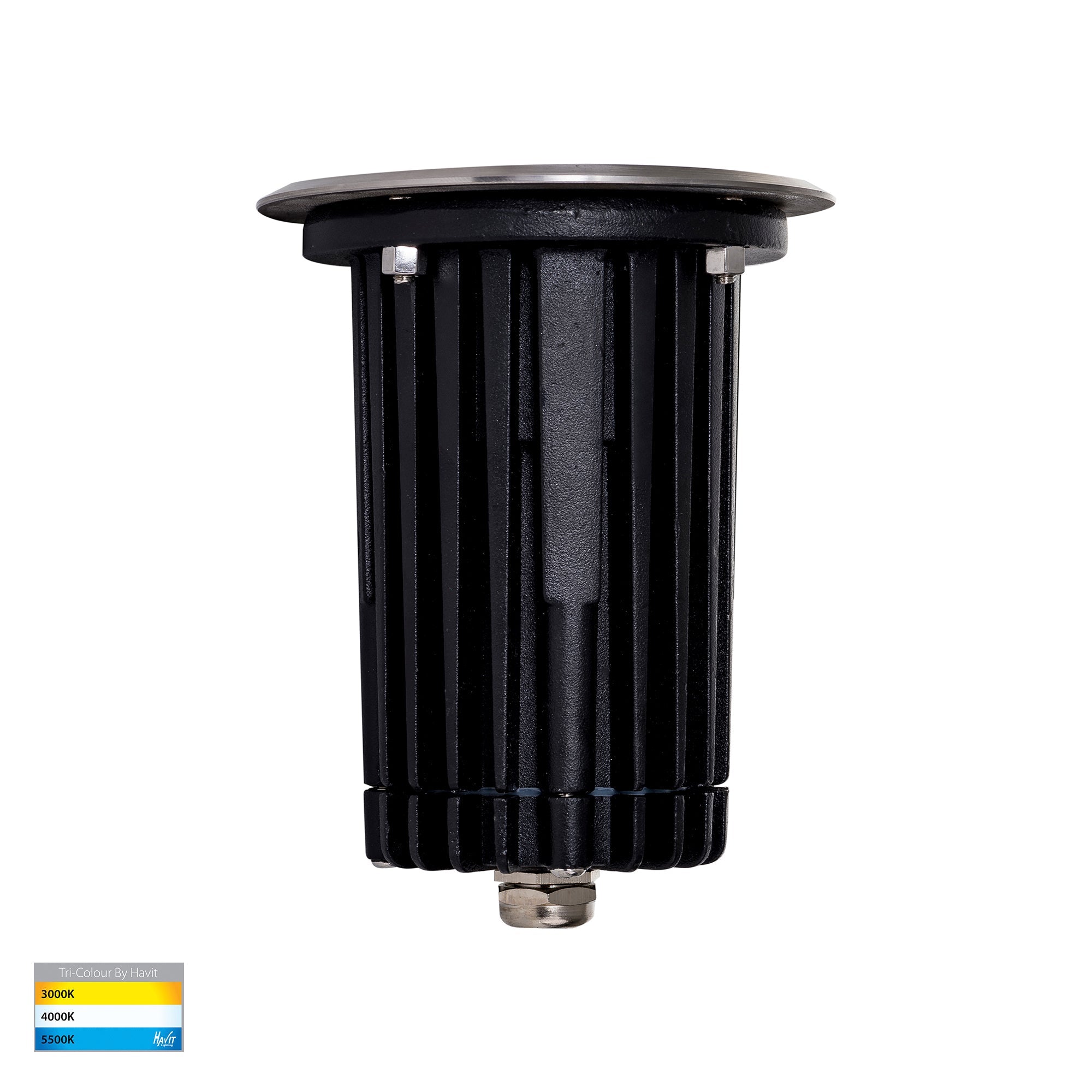 HV1831T-12V | HV1831T-240V - Klip 316 Stainless Steel 7w LED Inground Light
