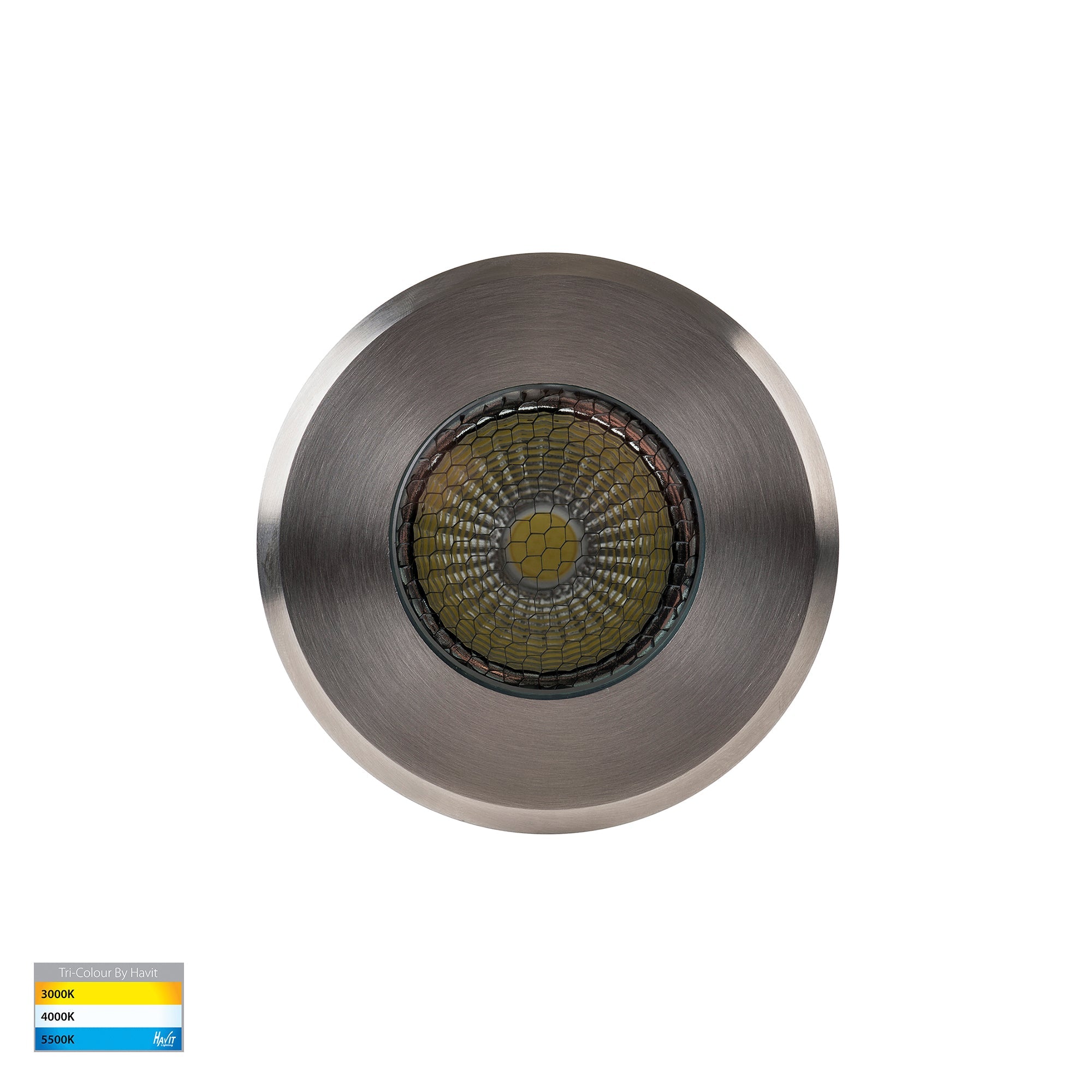 HV1831T-12V | HV1831T-240V - Klip 316 Stainless Steel 7w LED Inground Light