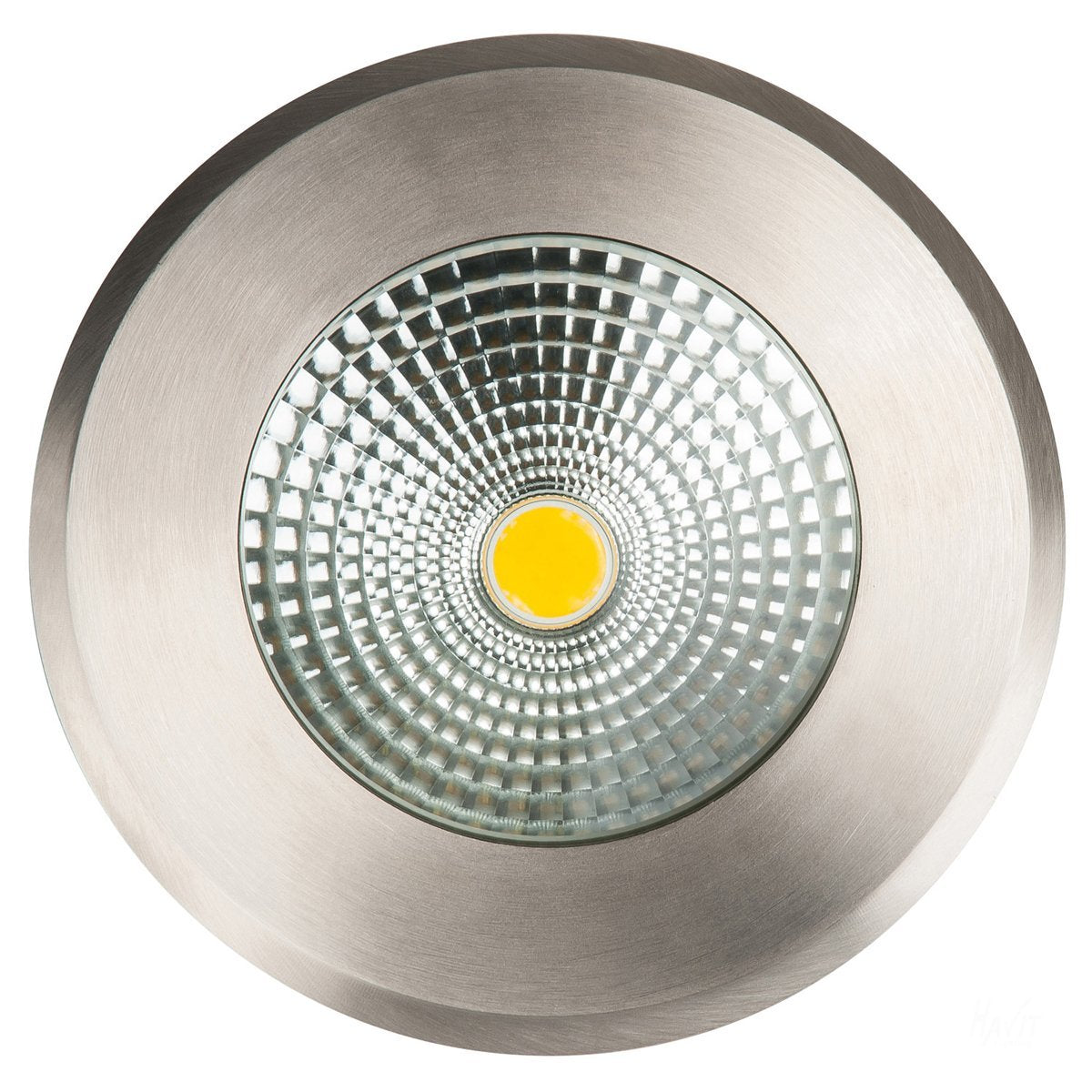 12v DC 10w LED Klip In-ground Uplighter Round, 160mm 316 Stainless Steel Face in 5500K