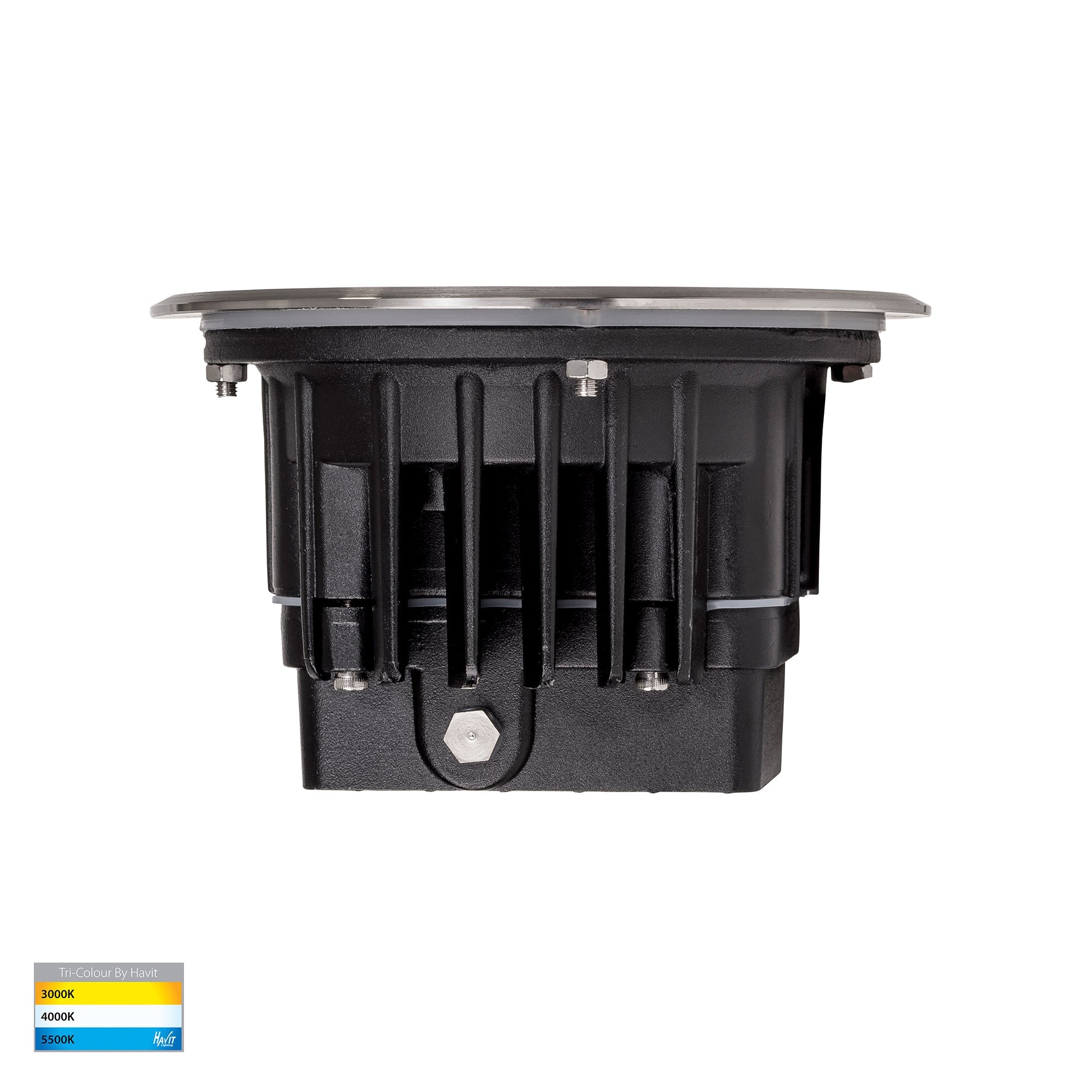 HV1832T-12V | HV1832T-240V - Klip 316 Stainless Steel 10w LED Inground Light