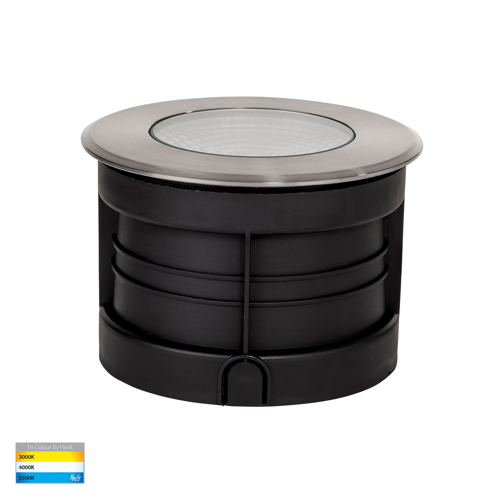 HV1832T-12V | HV1832T-240V - Klip 316 Stainless Steel 10w LED Inground Light