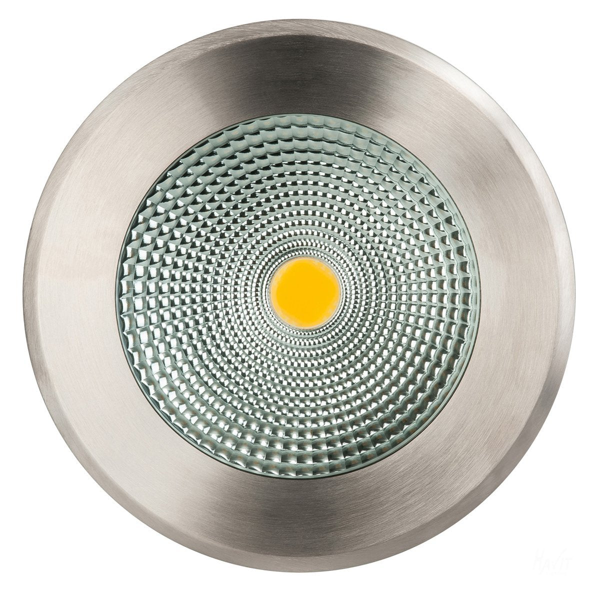 12v DC 20w LED Klip In-ground Uplighter Round, 213mm 316 Stainless Steel Face in 5500K