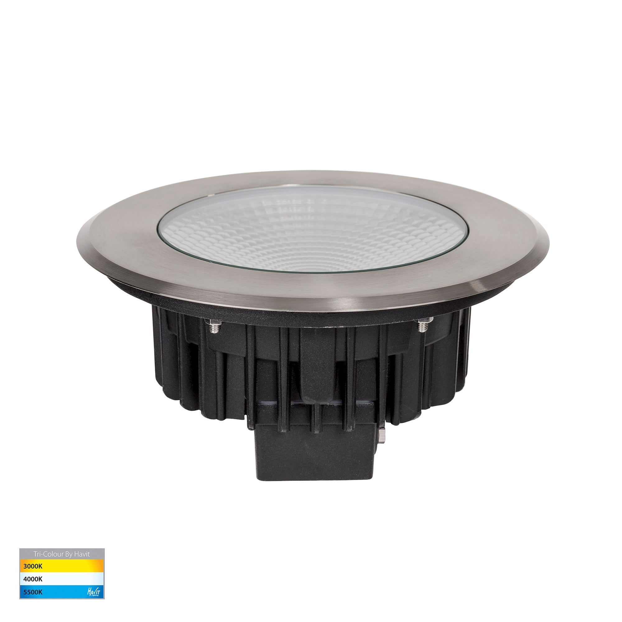 HV1833T-12V | HV1833T-240V - Klip 316 Stainless Steel 20w LED Inground Light