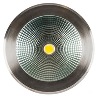 Thumbnail for 12v DC 30w LED Klip In-ground Uplighter Round, 260mm 316 Stainless Steel Face in 5500K