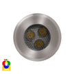 HV1841RGBW - Split 316 Stainless Steel 3w RGBW LED Inground Light