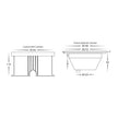 HV1843RGBW - Split 316 Stainless Steel 12w RGBW LED Inground Light