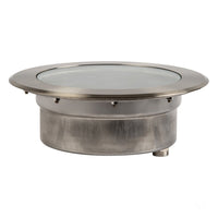 Thumbnail for 12v DC 18w LED Split In-ground Uplighter Round, 260mm Face, 316 Stainless Steel in 5500K