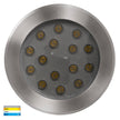 HV1845T-240V - Split In-ground Uplighter Round, 260mm Face, 316 Stainless Steel