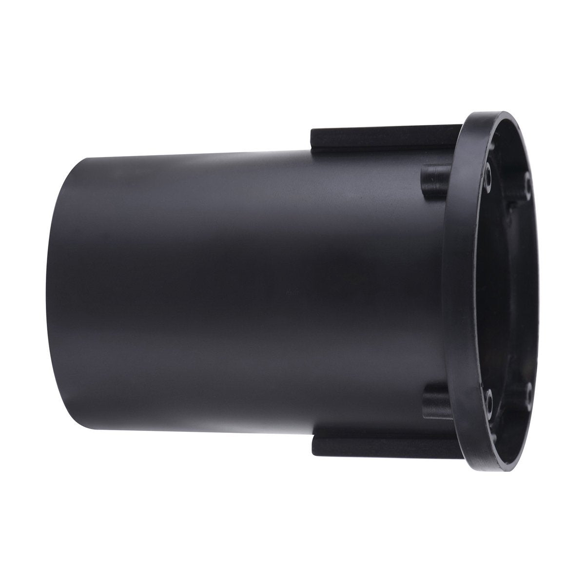 12v DC Ollo MR16 TRI Colour LED Mini Recessed Step Light with Eyelid in Black - HV19012T-BLK