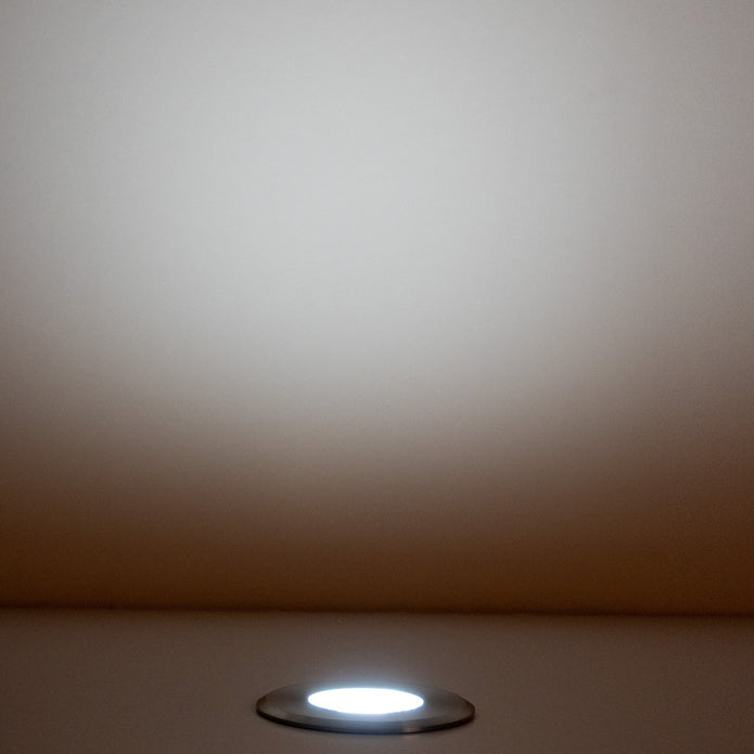 HV19022T-GPH - Ollo Graphite Coloured Brass TRI Colour LED Wall or Inground Light