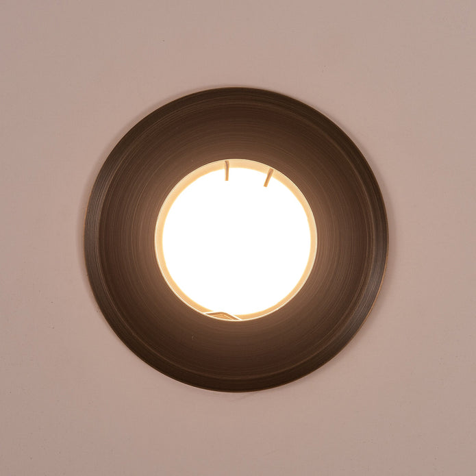 HV19022T-AB - Ollo Antique Brass TRI Colour LED Wall or Inground Light